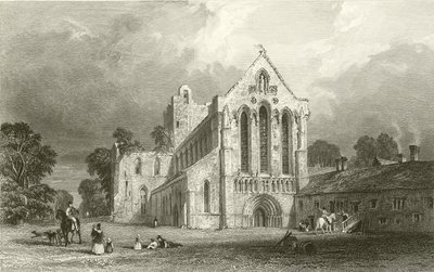 Lanercost Priory, Cumberland alkotó: Thomas Allom