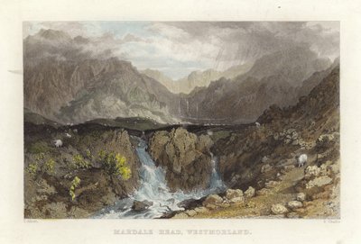 Mardale Head, Westmoreland alkotó: Thomas Allom