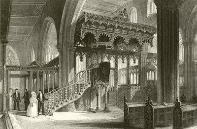 Sefton templom, Lancashire alkotó: Thomas Allom
