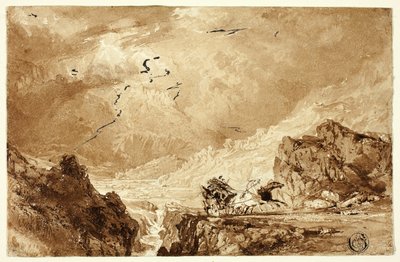 A szorgalom az Alpokban alkotó: Thomas Allom