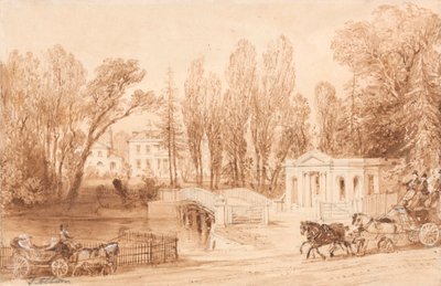 Thorncroft, Leatherhead közelében alkotó: Thomas Allom