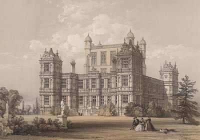 Wollaton Hall, Nottinghamshire alkotó: Thomas Allom