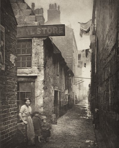 Régi Vennel a High Street mellett (2. sz.) alkotó: Thomas Annan