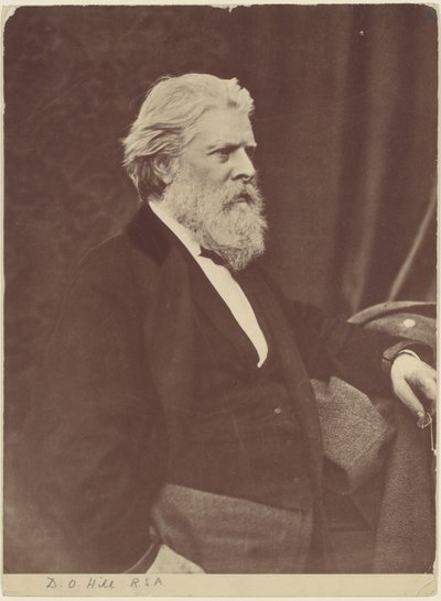 D.O. Hill portréja alkotó: Thomas Annan
