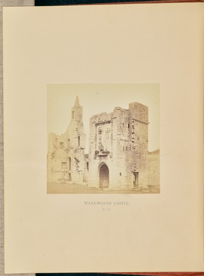 Warkworth kastély alkotó: Thomas Annan