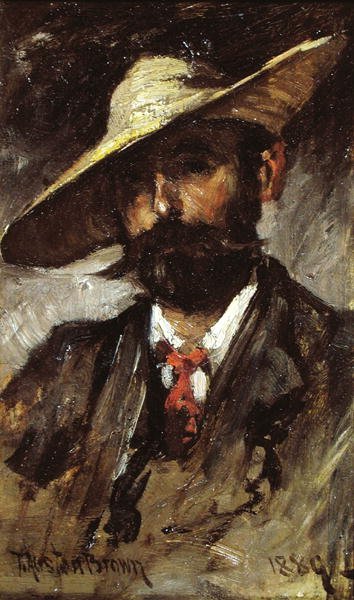 Önarckép alkotó: Thomas Austen Brown