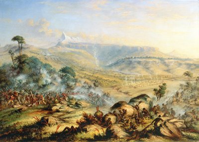 A Disznóhát, avagy az Amatola-Britannia-Kaffrária egyik nagy csúcsa alkotó: Thomas Baines