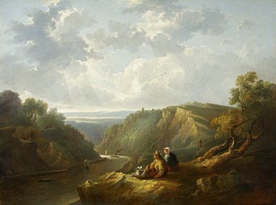 Az Avon-szurdok (olaj, vászon) alkotó: Thomas Barker