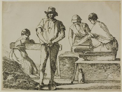 Cserépkészítők alkotó: Thomas Barker