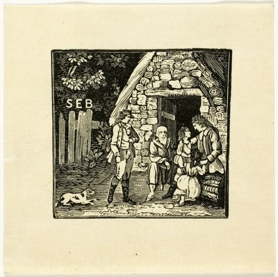 könyv illusztráció alkotó: Thomas Bewick