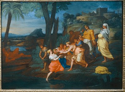 Moise sauve des eaux - Mózes megmenekült a vizektől ... alkotó: Thomas Blanchet