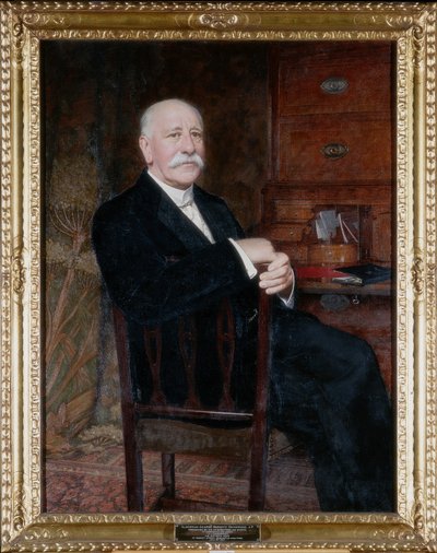 George Bargate alderman portréja, Bainbridge J.P. alkotó: Thomas Bowman Garvie