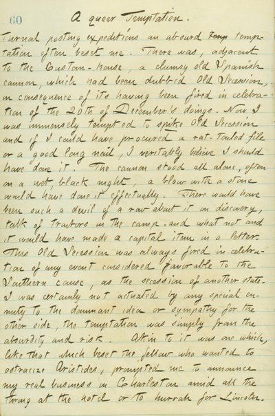 Thomas Butler Gunn naplói- 15. kötet, 70. oldal, 1861. január 12 alkotó: Thomas Butler Gunn