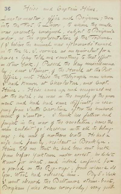 Thomas Butler Gunn Diaries- 20. kötet, 44. oldal, 1862. június 4 alkotó: Thomas Butler Gunn