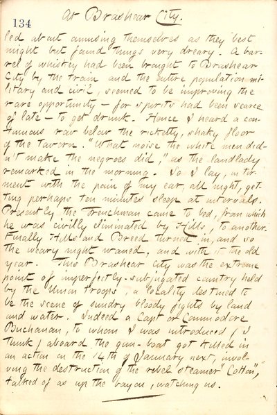 Thomas Butler Gunn naplói- 21. kötet, 148. oldal, 1862. december 31. alkotó: Thomas Butler Gunn