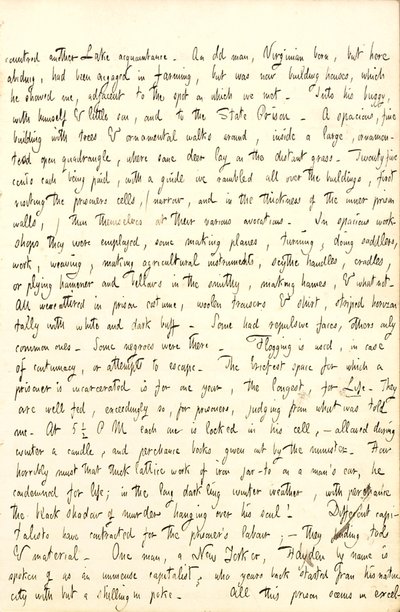 Thomas Butler Gunn Diaries- 6. kötet, 119. oldal, 1853. szeptember 23 alkotó: Thomas Butler Gunn