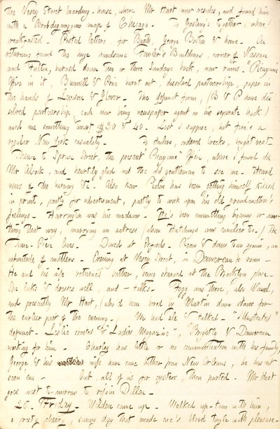 Thomas Butler Gunn Diaries- 6. kötet, 206. oldal, 1853. november 24-25 alkotó: Thomas Butler Gunn