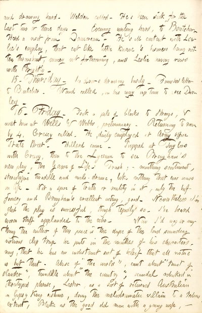 Thomas Butler Gunn Diaries- 6. kötet, 218. oldal, 1853. december 14-16 alkotó: Thomas Butler Gunn