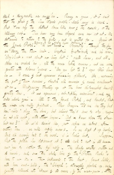 Thomas Butler Gunn Diaries- 6. kötet, 65. oldal, 1853. augusztus 14. alkotó: Thomas Butler Gunn