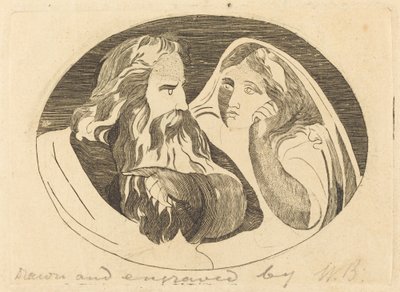 Lear és Cordelia alkotó: Thomas Butts, Jr. after William Blake