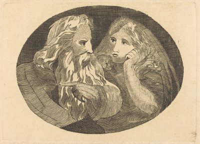 Lear és Cordelia alkotó: Thomas Butts, Jr. after William Blake