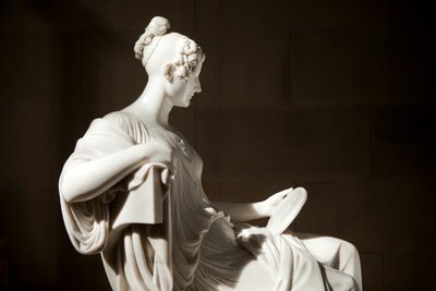 Pauline Borghese hercegnő szobra (márvány) alkotó: Thomas Campbell