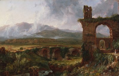 Kilátás a Tivoli közelében (reggel) alkotó: Thomas Cole