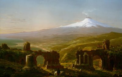 Az Etna Taormina felől alkotó: Thomas Cole