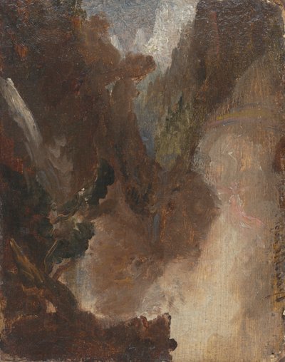 Tanulmány egy jelenethez Lord Byrontól alkotó: Thomas Cole