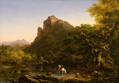 A hegyi Ford, 1846. alkotó: Thomas Cole