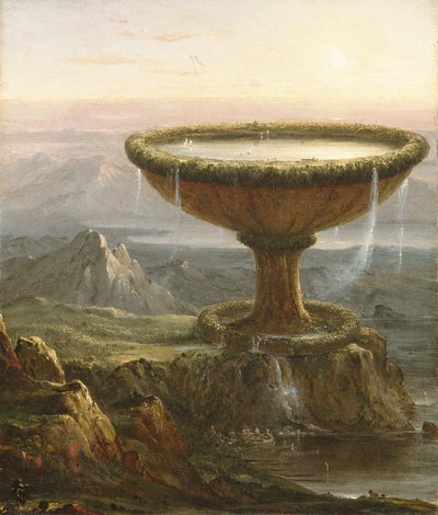 A Titánok Serlege, 1833 alkotó: Thomas Cole