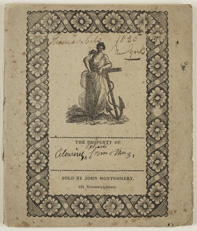 Cím nélkül ("Kivonatok A színezés művészetéből"), 1825 körül (toll és tinta, papír) alkotó: Thomas Cole