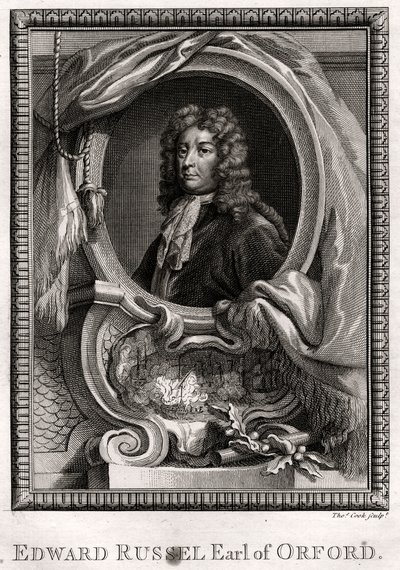 Edward Russel, Orford grófja, 1775 alkotó: Thomas Cook