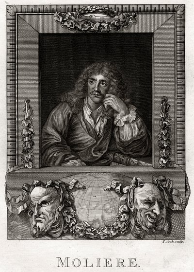 Moliere, 1775 alkotó: Thomas Cook