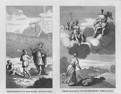 A boldog aszkéta, 1724, és a Leveridges Songs, 1727, 1809, 1827. alkotó: Thomas Cook