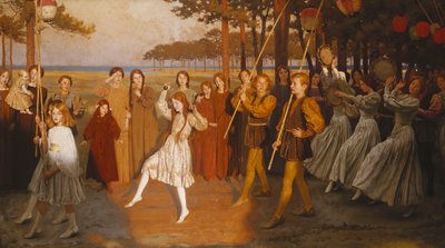Arany Ifjúság, alkotó: Thomas Cooper Gotch