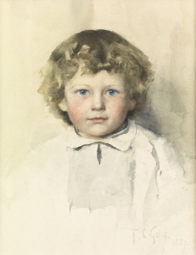 Little Boo, 1887 alkotó: Thomas Cooper Gotch