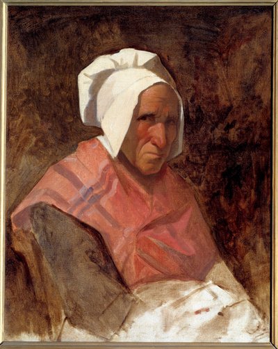 Marie Simonet portréja Thomas Couture (1815-1879) festménye 1836 V. 0,65x0,53 m alkotó: Thomas Couture