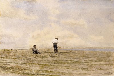 A háló javítása, 1882 alkotó: Thomas Cowperthwait Eakins