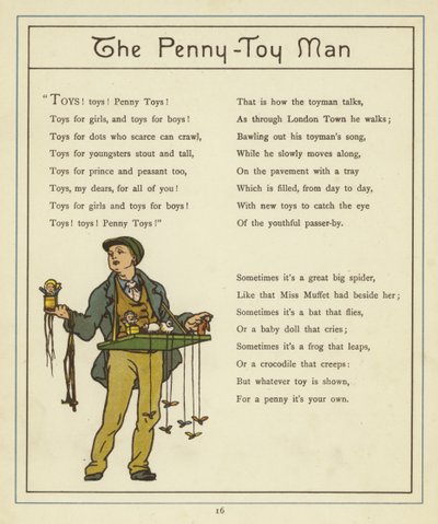 A Penny-Toy Man alkotó: Thomas Crane