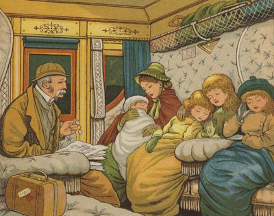 Éjszakai utazás Calais-ba (színes litó) alkotó: Thomas Crane
