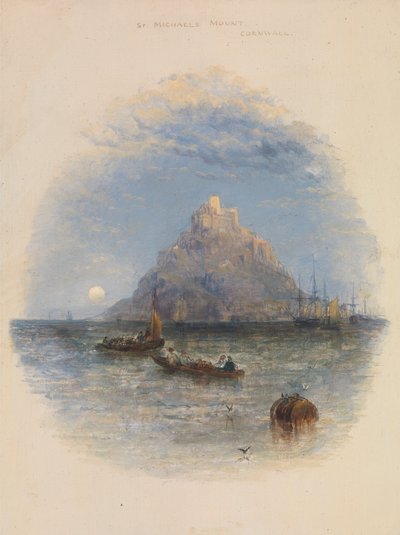 Szent Mihály-hegy, Cornwall alkotó: Thomas Creswick