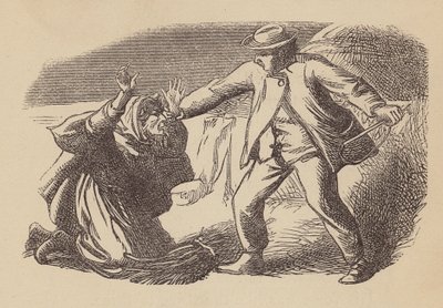 Goody Blake és Harry Gill (színes metszet) alkotó: Thomas Dalziel