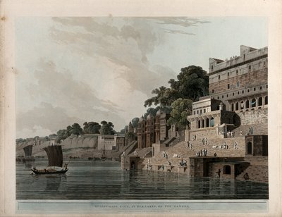 Dusasumade Gaut, Benaresben alkotó: Thomas Daniell
