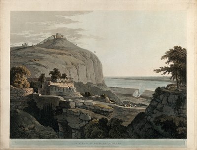 A Rotas Ghur, Bahar északnyugati nézete alkotó: Thomas Daniell