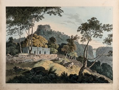 Raje Gaut, a főút a Rotas Ghurig, Baharig. alkotó: Thomas Daniell
