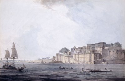 Ramnagar, Near Benares [Varanasi], Uttar Pradesh, kb. 1788-9 alkotó: Thomas Daniell