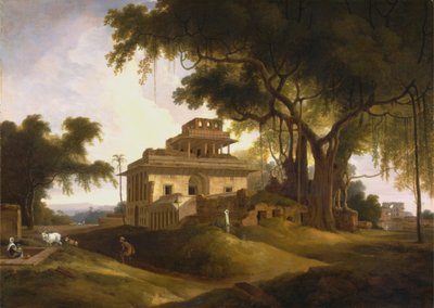 A Nauratan romjai, Sasaram, Bihar alkotó: Thomas Daniell