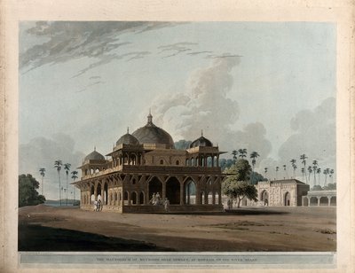 Mucdoom Shah Dowlut mauzóleuma, Moneahban alkotó: Thomas Daniell
