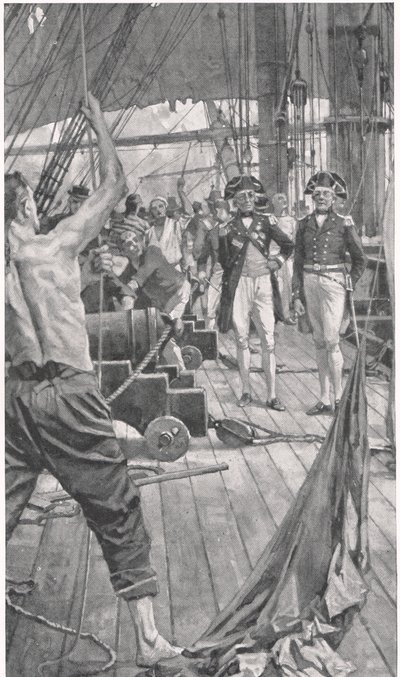 Hoisting the Famous Signal, illusztráció a 